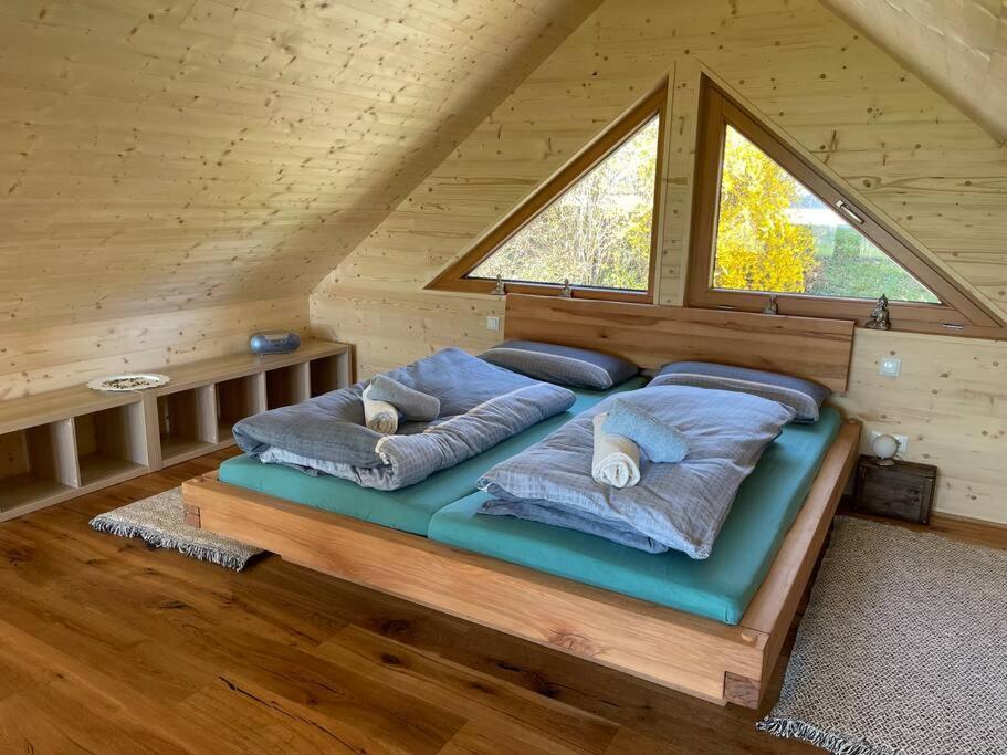 Zweistoeckiges Natur-Holzhaus Mit Berg- & Seesicht Horgenzell 외부 사진