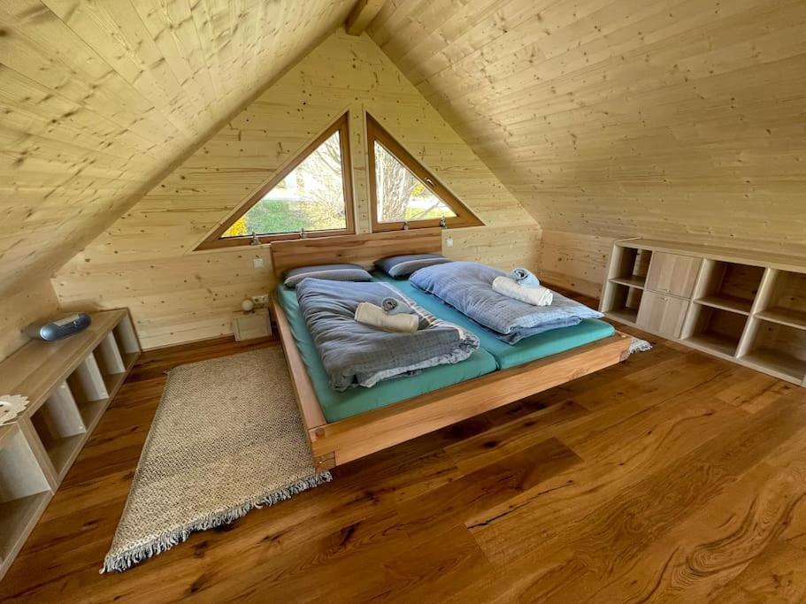 Zweistoeckiges Natur-Holzhaus Mit Berg- & Seesicht Horgenzell 외부 사진