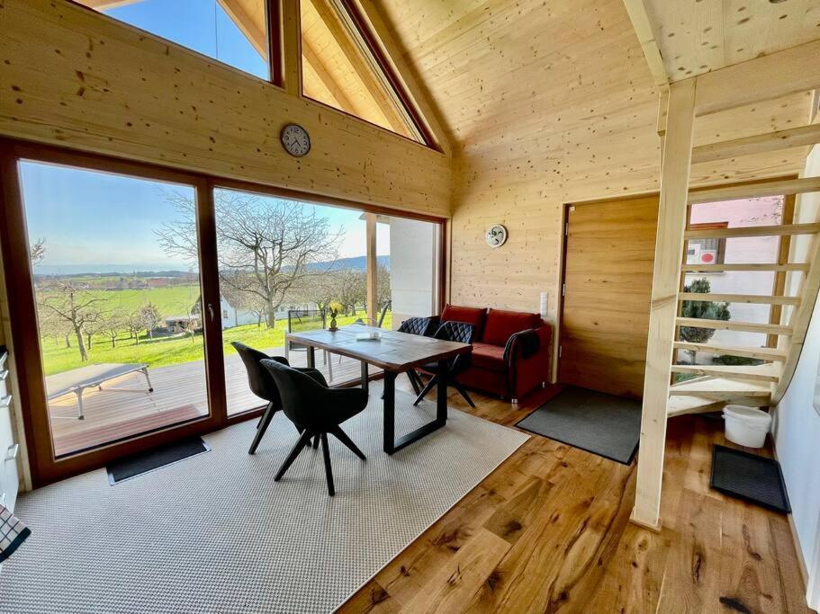 Zweistoeckiges Natur-Holzhaus Mit Berg- & Seesicht Horgenzell 외부 사진