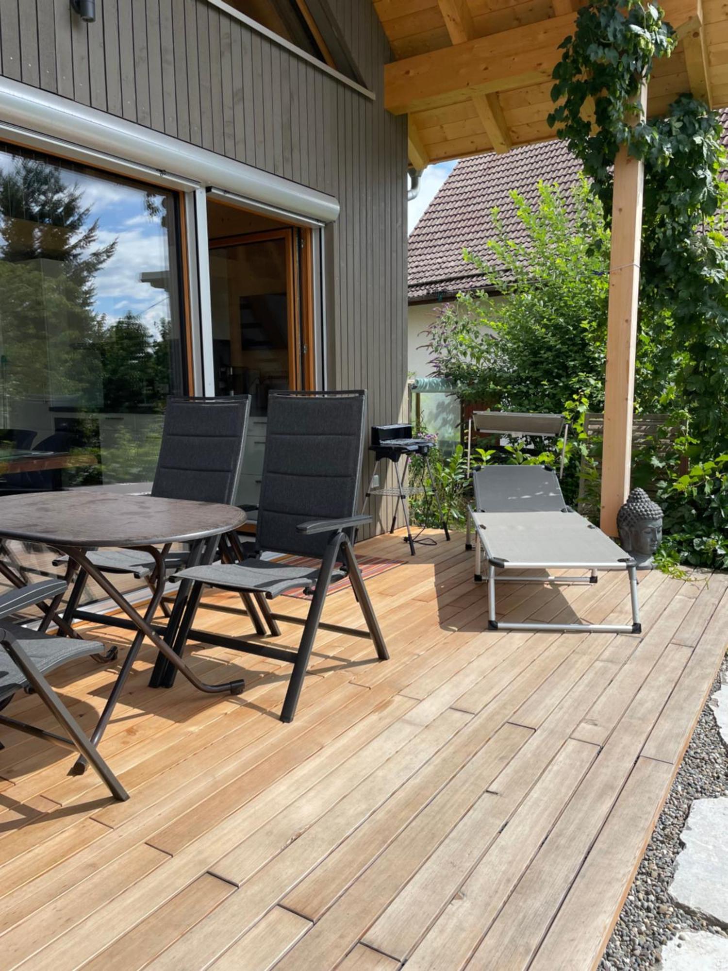 Zweistoeckiges Natur-Holzhaus Mit Berg- & Seesicht Horgenzell 외부 사진
